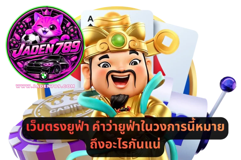 เว็บตรงยูฟ่า คำว่ายูฟ่าในวงการนี้หมายถึงอะไรกันแน่